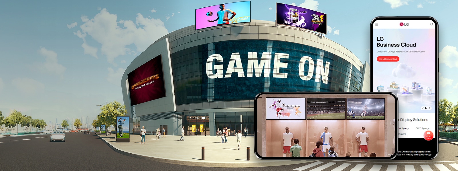 LG DIGITAL CONNECT Banner